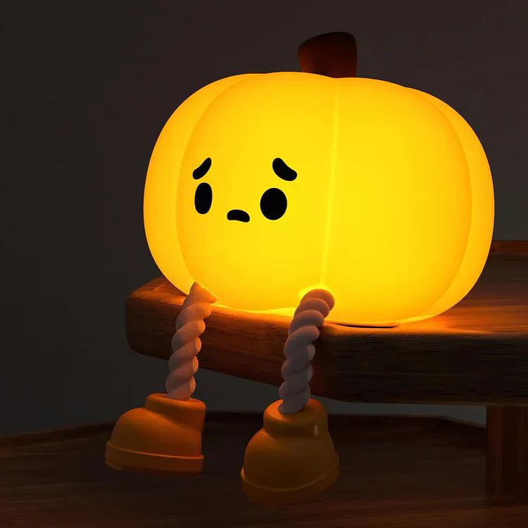 Mr. Pumpkin Halloween Pumpkin Night Light