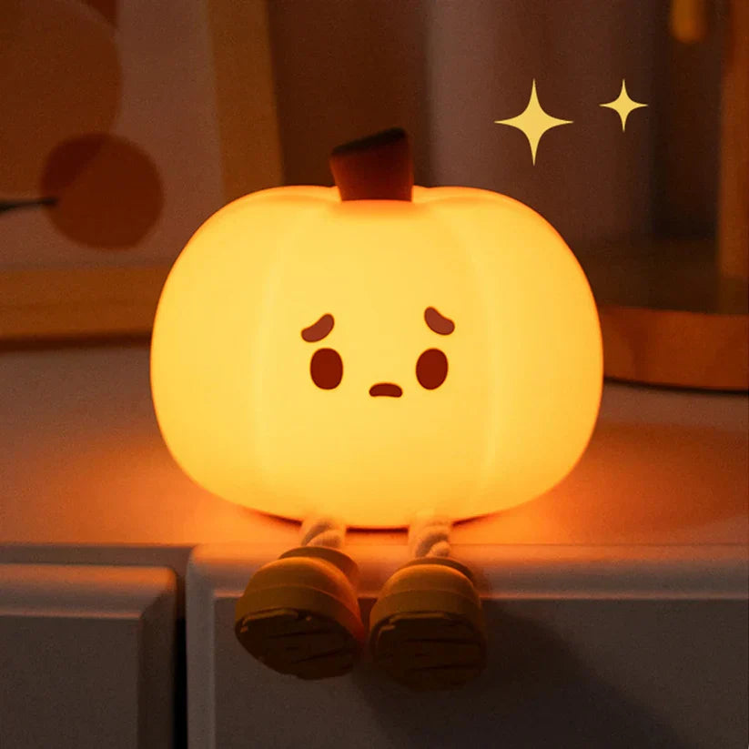 Mr. Pumpkin Halloween Pumpkin Night Light