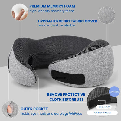 snugfly best neck travel pillow hotpoints